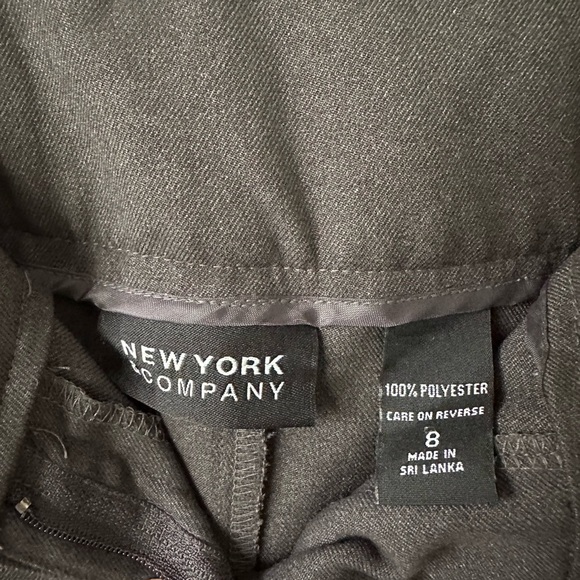 NEW YORK & CO Gray Dress Pants Size 28 BNWOT - Picture 5 of 7
